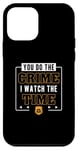 iPhone 12 mini You Do The Crime I Watch The Time Funny Corrections Officer Case