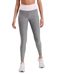 Puma Studio Luxe Eclipse 7/8 Tight Legging Femme, Medium Gray Heather-Rosewater, XL