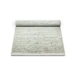 Rug Solid Skinnteppe Limestone Flere Størrelser