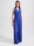 Hobbs Priscilla Wide Leg Jumpsuit, Cobalt Blue