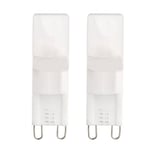 2x G9 Varmt Vit LED-lampa Hög Effekt Projektor 1w AC 220-240v