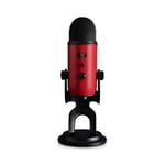 Blue Microphones Yeti 3-Capsule USB Microphone - Satin Red