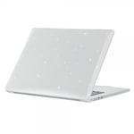 ENKAY Macbook Air 15 M2 (A2941)/M3 (A3114) Skal Glitter Transparent