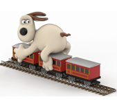 Corgi CC80603 Wallace & Gromit: The Wrong Trousers - Gromit & Coaches.