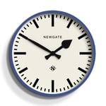 NEWGATE® Horloge Murale à numéro Trois - Horloge Ronde - Horloge de Cuisine - Horloges pour Salon - Horloge de Bureau - Boîtier Contemporain - Cadran marqueur - Horloge de Gare