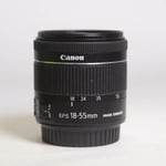 Canon Used EF-S 18-55mm f/4-5.6 IS STM Zoom Lens