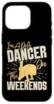 Coque pour iPhone 16 Pro Pole Dancer les Highland Games le week-end : Caber Toss