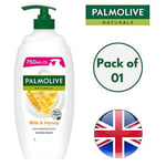 Palmolive Naturals Milk & Honey Moisturising Shower Cream 750ml - Pack of 1 to 6