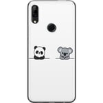 Huawei P Smart Z Genomskinligt Skal Panda Koala