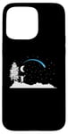 iPhone 15 Pro Max falling Star with Moon in the Sky Case