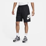 Nike Shorts Club Woven - Svart/vit, storlek X-Small