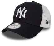 New Era New York Yankees NYY A-Frame Trucker Baseball Cap - MLB Clean Trucker