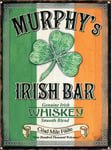 Irish Whiskey Tin Sign Murphy's Irish Bar 30x40cm