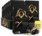 L'OR Espresso Ristretto Intensity 11 - Nespresso* Compatible Coffee Capsules (P