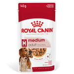 Royal Canin Medium Adult i sås - Ekonomipack: 40 x 140 g