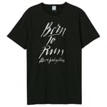 Amplified Unisex Adult Born To Run Bruce Springsteen T-Shirt - XS