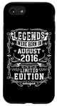 iPhone SE (2020) / 7 / 8 Birthday August 2016 Year Limited Edition Unique Legends Case