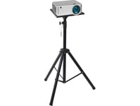 Maclean Projector Holder Maclean Portable Projector Stand, Made Of Steel, Height Adjustable, 1.2-1.7 M, Mc-953