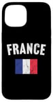 Coque pour iPhone 15 Drapeau France