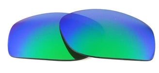 NEW POLARIZED REPLACEMENT GREEN LENS FOR OAKLEY SIPHON SUNGLASSES