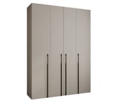 Armoire Como 3 a portes battantes H. 245 x L. 180 x P. 50, 4 portes