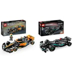 LEGO Technic Mercedes-AMG F1 W14 E Performance Pull-Back Model Vehicle Set & Speed Champions 2023 McLaren Formula 1 Race Car Toy for 9 Plus Year Old Kids, Boys & Girls