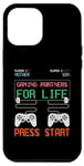 iPhone 12 Pro Max Mother And Son Gaming Partners for Life Video Game Gamer Case