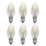 10 st E12 glödlampa 220v-240v 10w C7 glödlampa varmvit glödtrådslampa/volfram glödlampa vardagsrumslampa