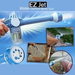 Ez Jet Water Cannon Spray Multi 8 In1 Turbo Gun Function Car Garden Washing