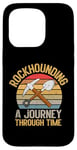 Coque pour iPhone 15 Pro Collection de minéraux Rockhounding : un voyage dans le temps