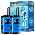 EUTOYZ Walkie Talkie Kids, Toys for 3-8 Year Old Boy Gift for 5 6 7 8 Year Olds Boys Toys Age 4-7 Kids Toys Age 3 4 5 Outdoor Toys Walkie Talkie Sensory Toys for Autism Kids Camping Accessories Blue