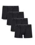 Puma Boxer sous-vêtement, Noir, M (Lot de 4) Homme