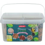 Zolux - Seau Mix premium 4 variétés dont boule de graisses 3 kg pour oiseaux