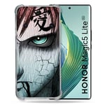 Cokitec Coque Renforcée pour Honor Magic 5 Lite Manga Naruto Gaara