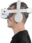 Casque Stéréo Bass Vr Fabriqué Sur Mesure Pour Oculus Quest 2 & Oculus Rift S Câble Élastique Court Et Confortable[One144256]