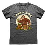 Nintendo - Donkey Kong Dark Heather Unisex T-Shirt - S