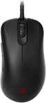 Zowie Ec2-C Souris De Gaming Ergonomique Pour Lesport | Câble En Paracorde Et Molette 24 Crans | Revêtement Noir Mat | Médium