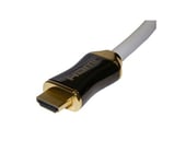 S.A.C. 15m High Speed HDMI Cable 2.0 (3D/2160p) - White - Brand New!