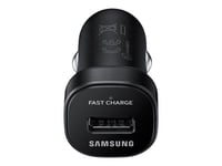 Samsung EP-LN930C - Adaptateur d'alimentation pour voiture - 2 A (USB) - sur le câble : USB-C - noir - pour Galaxy A3 (2017), A5 (2017), A7 (2017), Note7, S8, S8+