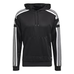 adidas Mens Hooded Track Top Sq21 Hood, Black/White, GK9548, XLT3 EU