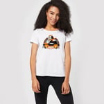 Marvel Ghost Rider Robbie Reyes Racing Women's T-Shirt - White - L - Blanc