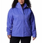 Columbia Women's Hikebound Rain Jacket, Purple Lotus, S