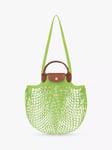 Longchamp Le Pliage Filet Top Handle Net Bag