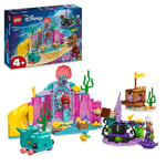 LEGO ǀ Disney Princess Ariel’s Crystal Cavern Buildable Toy Playset for Kids, Li