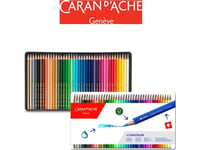 Caran D`Arche Fancolor Fargestifter, Metallboks, 40 Stk.