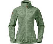 Bergans Hareid NoHood Fleece Jacket Women Jade Green