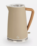 Swan SK14610FUS 1.7 Litre 3kw Nordic Style Cordless Kettle In Oatmeal