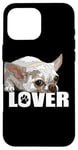 Coque pour iPhone 16 Pro Max Amoureux des chiens Chihuahua