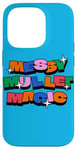 Coque pour iPhone 14 Pro Messy Mullet Magic pour la génération Z moderne et la génération Y