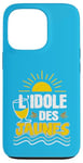 Coque pour iPhone 13 Pro L'idole des Jaunes Humour Fleur d'Anis Apéro Pastaga